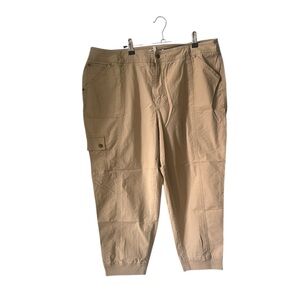 Jones New York Tan Cargo Pants Size 18W